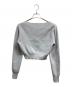 m me eme (エムミーエメ) Feather knit cami cardigan ブルー サイズ:不明：6000円