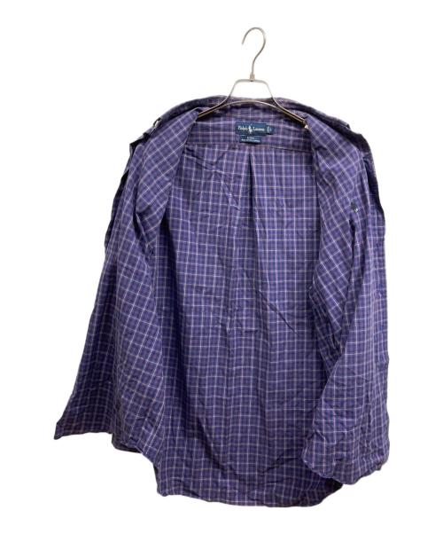 POLO RALPH LAUREN（ポロ・ラルフローレン）POLO RALPH LAUREN (ポロ・ラルフローレン) チェックシャツ パープル サイズ:Lの古着・服飾アイテム