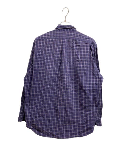 POLO RALPH LAUREN（ポロ・ラルフローレン）POLO RALPH LAUREN (ポロ・ラルフローレン) チェックシャツ パープル サイズ:Lの古着・服飾アイテム