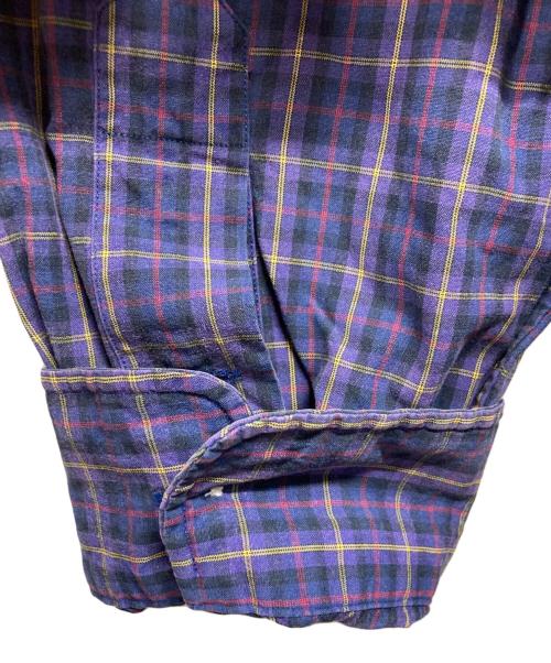 POLO RALPH LAUREN（ポロ・ラルフローレン）POLO RALPH LAUREN (ポロ・ラルフローレン) チェックシャツ パープル サイズ:Lの古着・服飾アイテム