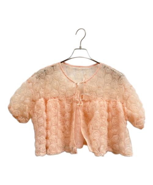 POPPY（ポピー）POPPY (ポピー) FLOWER BALLOON TULLE ピンク サイズ:FREEの古着・服飾アイテム