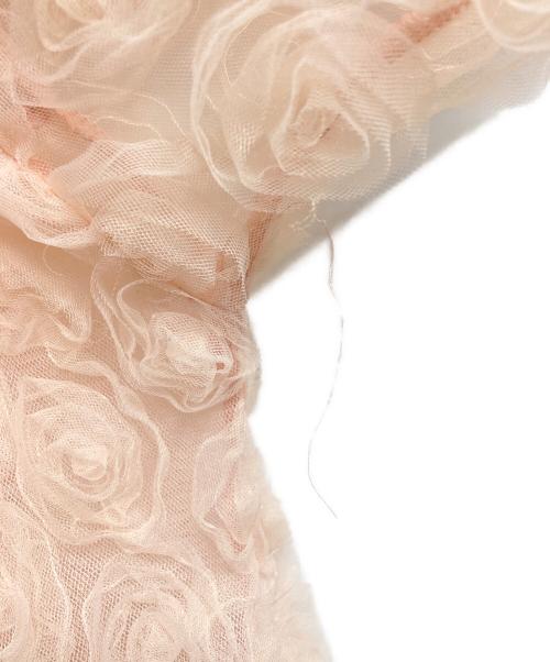 POPPY（ポピー）POPPY (ポピー) FLOWER BALLOON TULLE ピンク サイズ:FREEの古着・服飾アイテム