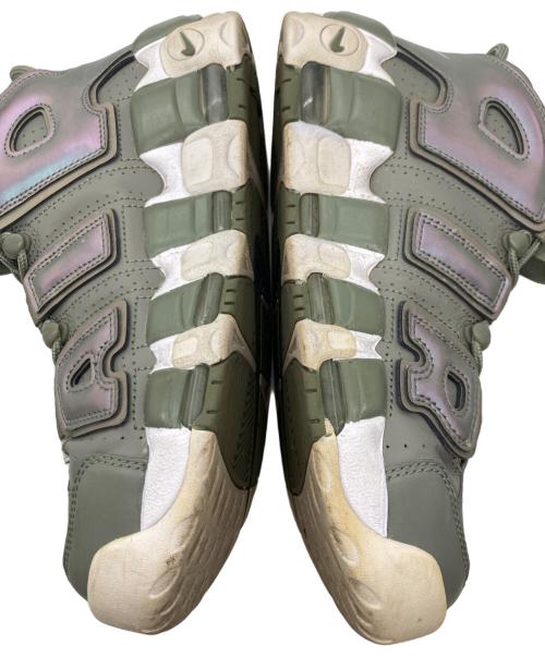 NIKE（ナイキ）NIKE (ナイキ) WMNS AIR MORE UPTEMPO/NIKEスニーカー カーキ サイズ:26の古着・服飾アイテム