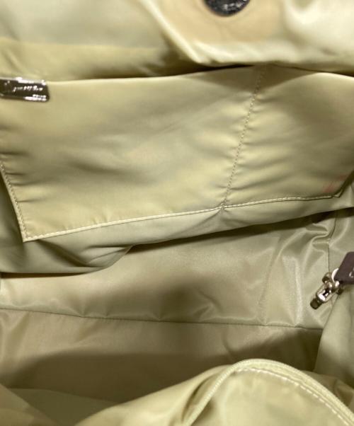 Hamano（ハマノ）HAMANO (ハマノ) レザーハンドバッグ ブラウンの古着・服飾アイテム