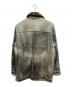 GAP (ギャップ) 00s ユーズド加工レザーフライトジャケット グレー サイズ:M：15000円