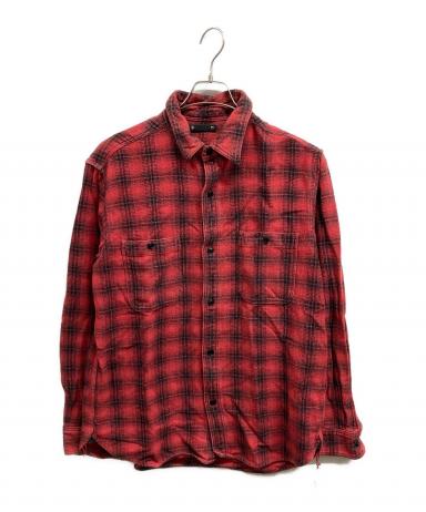 美品　MINEDENIM チェックシャツ　サイズ1 中古・古着通販】MINEDENIM (マインデニム) V.Check Flannel Work SH