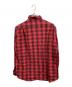 MINEDENIM (マインデニム) V.Check Flannel Work SH/MINEDENIMシャツ レッド サイズ:3：10000円