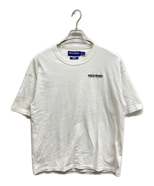 POLO SPORT（ポロスポーツ）POLO SPORT (ポロスポーツ) UNDER R (アンダーアール) Jersey Tee/POLO SPORTTシャツ ホワイト サイズ:Sの古着・服飾アイテム
