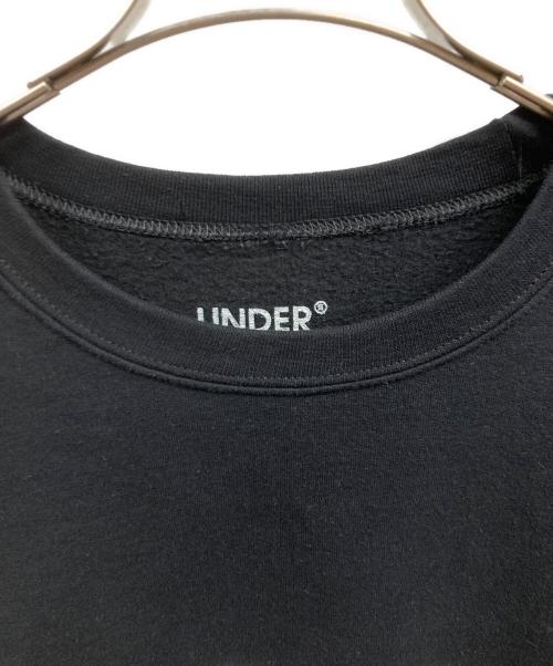 UNDER R（アンダーアール）UNDER R (アンダーアール) プリントスウェット/UNDER Rスウェット ブラック サイズ:FREEの古着・服飾アイテム