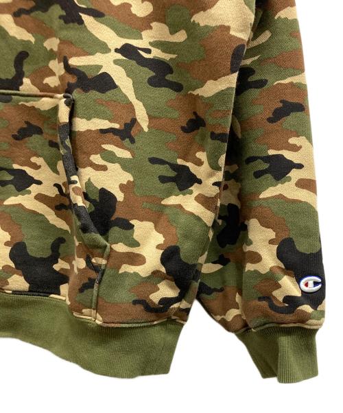 Champion（チャンピオン）Champion (チャンピオン) UNDER R (アンダーアール) カモフラージュパーカー グリーン サイズ:XLの古着・服飾アイテム