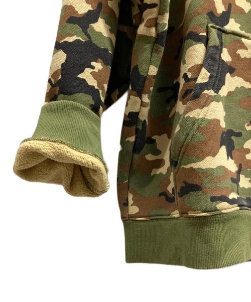 Champion（チャンピオン）Champion (チャンピオン) UNDER R (アンダーアール) カモフラージュパーカー グリーン サイズ:XLの古着・服飾アイテム