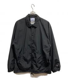 Champion×UNDER R（チャンピオン×アンダーアール）の古着「コーチジャケット」｜ブラック