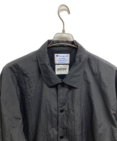 Champion（チャンピオン）Champion (チャンピオン) UNDER R (アンダーアール) コーチジャケット ブラック サイズ:XLの古着・服飾アイテム