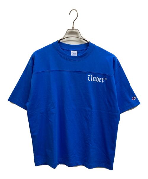 Champion（チャンピオン）Champion (チャンピオン) UNDER R (アンダーアール) 半袖Tシャツ/ChampionTシャツ ブルー サイズ:Mの古着・服飾アイテム