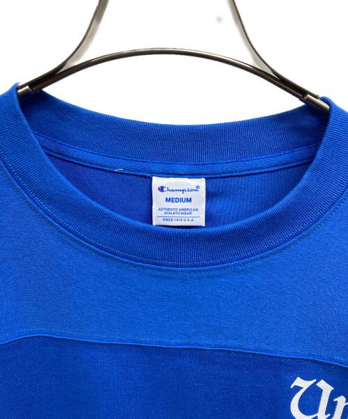 Champion（チャンピオン）Champion (チャンピオン) UNDER R (アンダーアール) 半袖Tシャツ/ChampionTシャツ ブルー サイズ:Mの古着・服飾アイテム