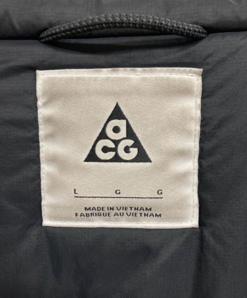 NIKE ACG（ナイキエーシージー）NIKE ACG (ナイキエーシージー) パファージャケット ブラック サイズ:Lの古着・服飾アイテム