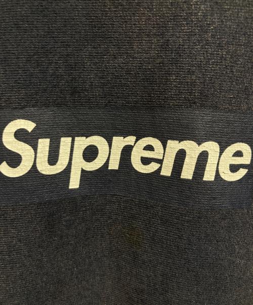 SUPREME（シュプリーム）Supreme (シュプリーム) ウォッシュド ボックスロゴ クルーネック/Supremeスウェット ネイビー サイズ:Lの古着・服飾アイテム