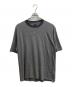BATONER（バトナ―）の古着「トロピカルウール ティーシャツ/BATONERTシャツ」｜ホワイト×グレー
