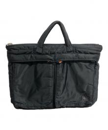 PORTER（ポーター）の古着「ヘルメットバッグ」｜ブラック