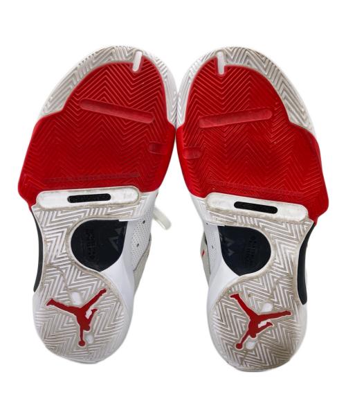 NIKE（ナイキ）NIKE (ナイキ) JORDAN BRAND JORDAN ONE TAKE 5 PF WHITE/UNIVERSITY RED-BLACK/NIKEスニーカー ホワイト サイズ:26の古着・服飾アイテム