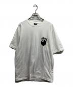 stussyステューシー）の古着「8ボールTシャツ」｜ホワイト