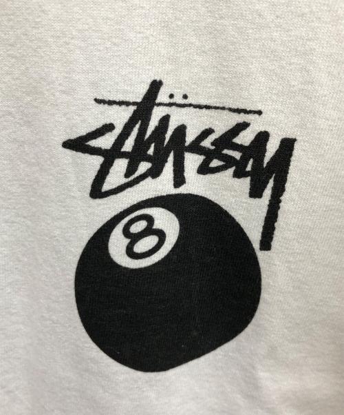 stussy（ステューシー）stussy (ステューシー) 8ボールTシャツ ホワイト サイズ:Mの古着・服飾アイテム