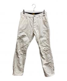 G-STAR RAW（ジースターロゥ）の古着「Elwood 3D Regular Jeans」｜アイボリー