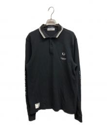 FRED PERRY×GOODHOOD（フレッドペリー×グッドフッド）の古着「ポロシャツ」｜ネイビー