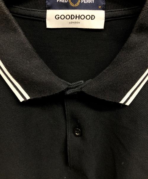 FRED PERRY（フレッドペリー）FRED PERRY (フレッドペリー) GOODHOOD (グッドフッド) ポロシャツ ネイビー サイズ:Mの古着・服飾アイテム