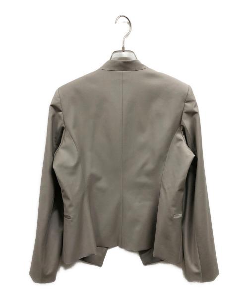 theory luxe（セオリーリュクス）theory luxe (セオリーリュクス) ノーカラージャケット ベージュ サイズ:40の古着・服飾アイテム