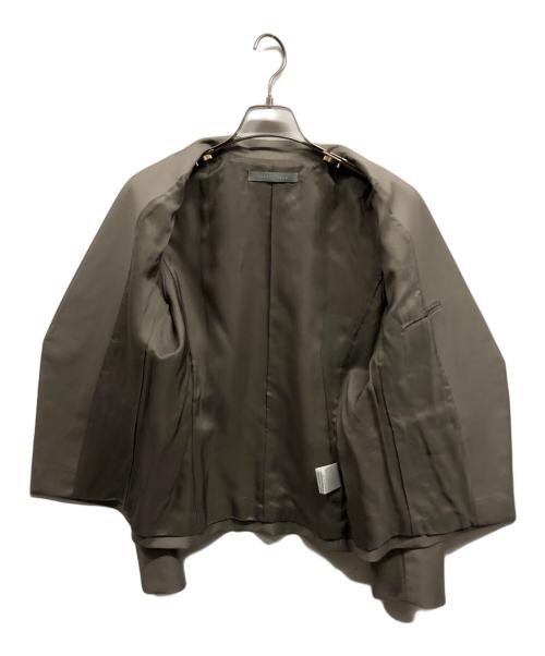 theory luxe（セオリーリュクス）theory luxe (セオリーリュクス) ノーカラージャケット ベージュ サイズ:40の古着・服飾アイテム