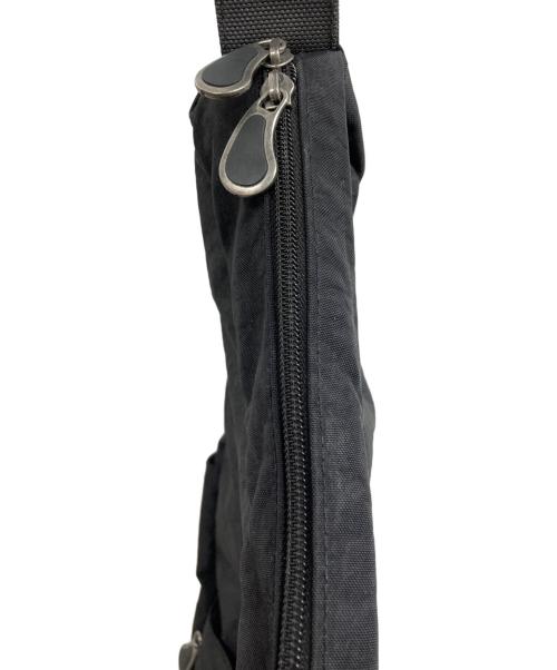 healthy back bag（ヘルシーバックバッグ）HEALTHY BACK BAG (ヘルシーバックバッグ) テクスチャードナイロンショルダーバッグM ブラックの古着・服飾アイテム