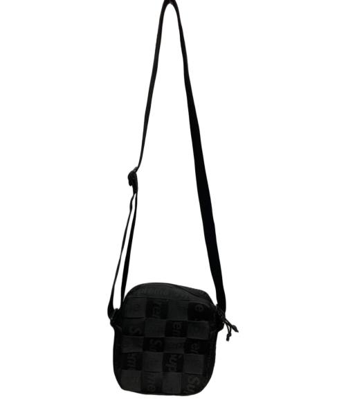 SUPREME（シュプリーム）SUPREME (シュプリーム) Woven Shoulder Bag ブラックの古着・服飾アイテム