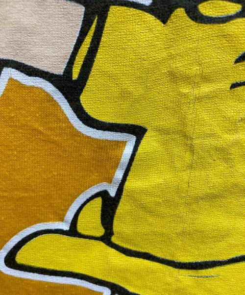 ArteX（アルテックス）ArteX (アルテックス) 90s プリントTシャツ イエロー サイズ:Lの古着・服飾アイテム