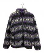 Patagoniaパタゴニア）の古着「雪柄クラシック レトロX カーディガン/Patagoniaジャケット」｜ブラック×パープル