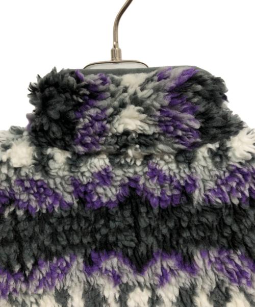 Patagonia（パタゴニア）Patagonia (パタゴニア) 雪柄クラシック レトロX カーディガン/Patagoniaジャケット ブラック×パープル サイズ:Lの古着・服飾アイテム