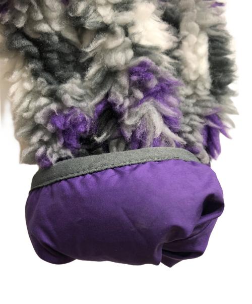 Patagonia（パタゴニア）Patagonia (パタゴニア) 雪柄クラシック レトロX カーディガン/Patagoniaジャケット ブラック×パープル サイズ:Lの古着・服飾アイテム