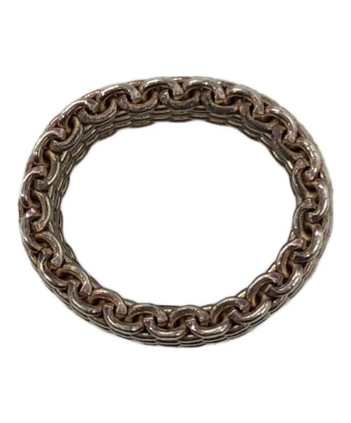TIFFANY & Co.（ティファニー）TIFFANY & Co. (ティファニー) サマセットメッシュリング/Tiffany & Co.リング/Somerset Mesh Ring シルバー サイズ:13号の古着・服飾アイテム