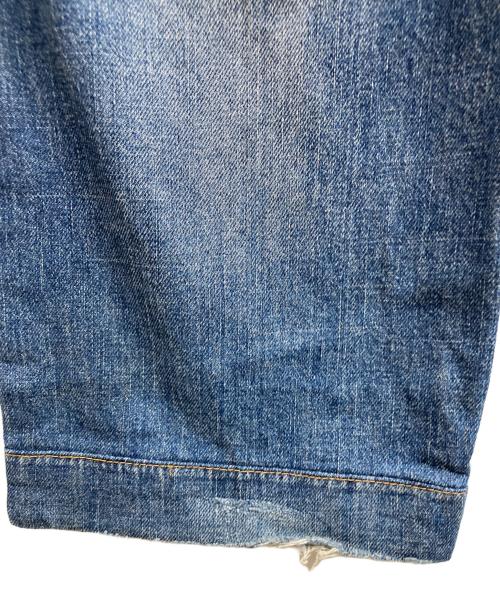 DOLCE & GABBANA（ドルチェ＆ガッバーナ）DOLCE & GABBANA (ドルチェ＆ガッバーナ) ダメージデニムパンツ インディゴ サイズ:48の古着・服飾アイテム