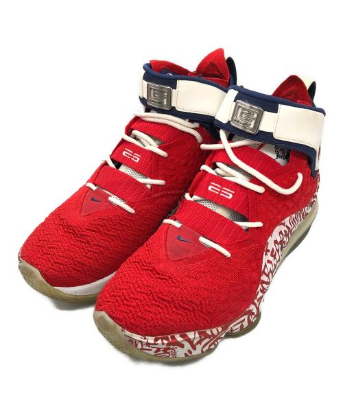 NIKE（ナイキ）NIKE (ナイキ) LEBRON 17 FP/NIKEスニーカー レッド サイズ:30の古着・服飾アイテム