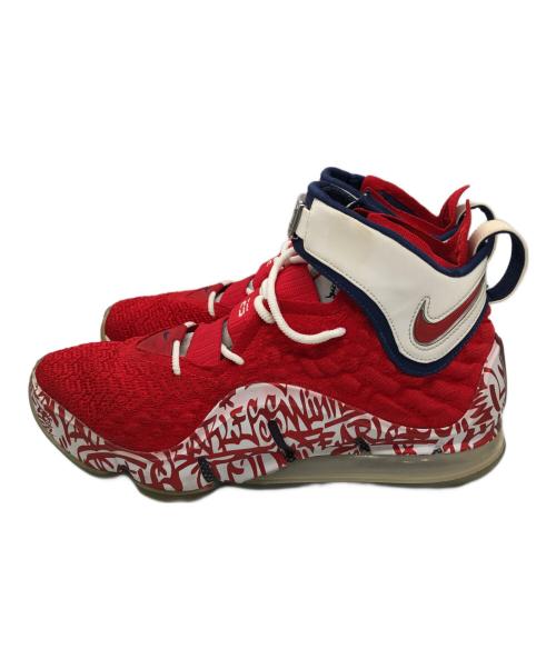 NIKE（ナイキ）NIKE (ナイキ) LEBRON 17 FP/NIKEスニーカー レッド サイズ:30の古着・服飾アイテム