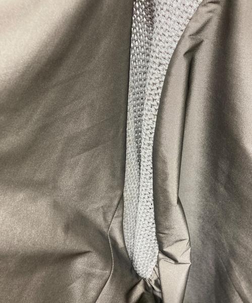 HERNO（ヘルノ）HERNO (ヘルノ) ニット切替ナイロンブルゾン ブラウン サイズ:44の古着・服飾アイテム