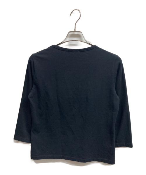 CELINE（セリーヌ）CELINE (セリーヌ) 長袖カットソー ブラック サイズ:XLの古着・服飾アイテム