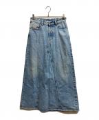 DIESELディーゼル）の古着「DE-PAGOスカート」｜インディゴ