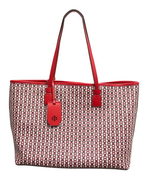 TORY BURCH（トリーバーチ）TORY BURCH (トリーバーチ) トートバッグ レッドの古着・服飾アイテム