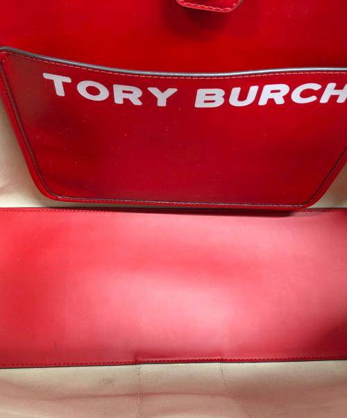 TORY BURCH（トリーバーチ）TORY BURCH (トリーバーチ) トートバッグ レッドの古着・服飾アイテム