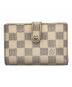 LOUIS VUITTON (ルイ ヴィトン) 2つ折り財布 アイボリー：9000円