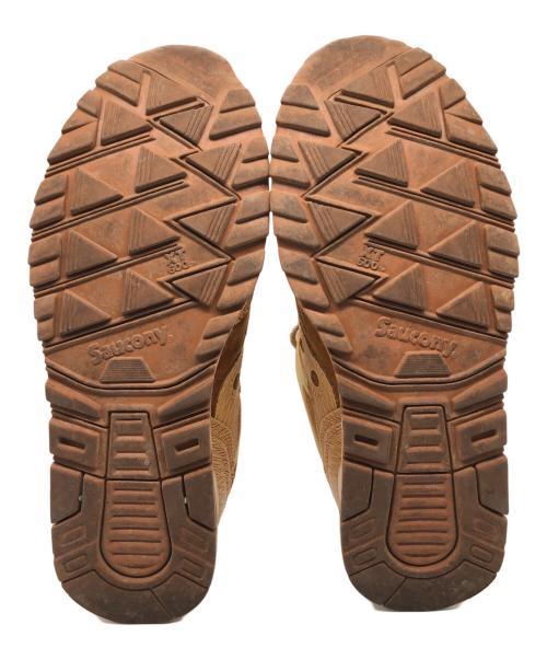 SAUCONY（サッカニー）SAUCONY (サッカニー) ローカットスニーカー ベージュ サイズ:US9.5の古着・服飾アイテム