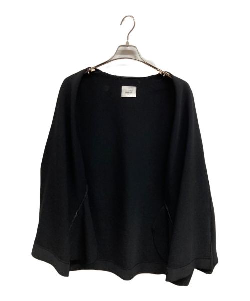 UNITED ARROWS & SONS（ユナイテッドアローズ＆サンズ）UNITED ARROWS & SONS (ユナイテッドアローズ＆サンズ) Ⅰ D/SL V CARDIGAN/カーディガン ブラック サイズ:Lの古着・服飾アイテム