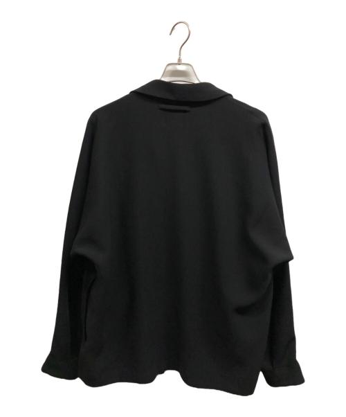 UNITED ARROWS & SONS（ユナイテッドアローズ＆サンズ）UNITED ARROWS & SONS (ユナイテッドアローズ＆サンズ) シャツブルゾン ブラック サイズ:Lの古着・服飾アイテム